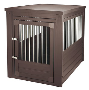 Dog Crate used for Crate Training, Designed to look like an end table